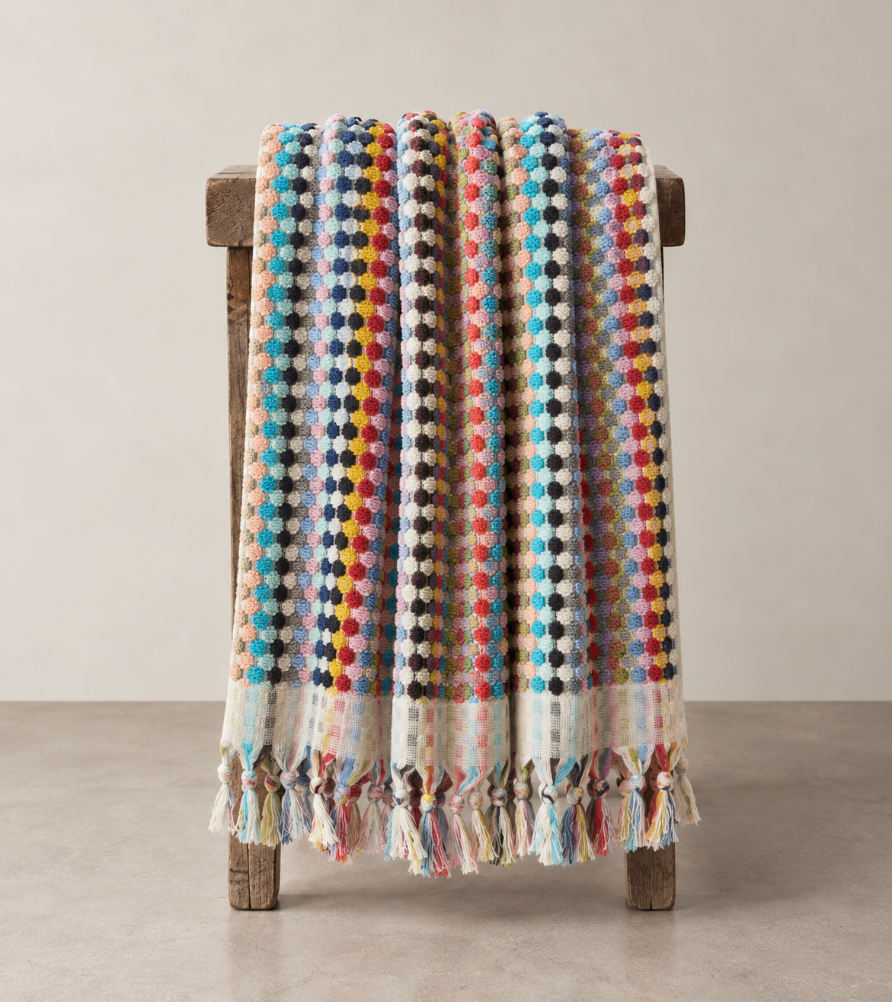 MULTICOLOR HAND TOWEL - LARGE