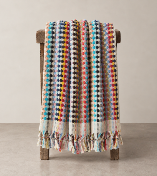 MULTICOLOR HAND TOWEL - LARGE